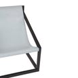 Kendari Chair - Grey Leather with Teak Wood - Cubic Frame