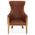 Kendari Lounge Chair - Vintage Brown Leather