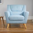 Lambeth Armchair - Blue Fabric