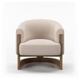 Lennox Tub Chair - Natural Fabric