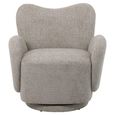 Bingham Swivel Armchair - Taupe Fabric