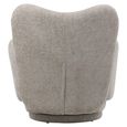 Bingham Swivel Armchair - Taupe Fabric