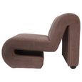 Ellis Accent Chair - Mid Brown Fabric
