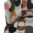 Portico Accent Chair - Multicolour Velvet Fabric - Swivel