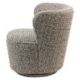 Roehampton Accent Chair - Mocha Fabric - Swivel