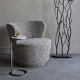 Roehampton Accent Chair - Mocha Fabric - Swivel