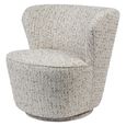 Roehampton Accent Chair - Natural Fabric - Swivel