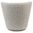 Roehampton Accent Chair - Natural Fabric - Swivel