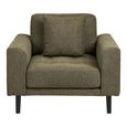 Lido Lounge Armchair - Olive Green - Fabric