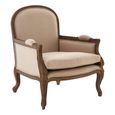 Loire Armchair - Beige Fabric