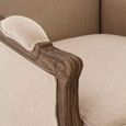 Loire Armchair - Beige Fabric