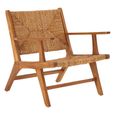 Lovina Armchair - Teak Wood and Rattan