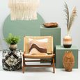 Lovina Lounge Chair - Teak Wood and Rattan