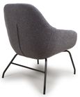 Moby Accent Chair - Grey Fabric