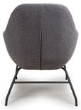 Moby Accent Chair - Grey Fabric