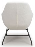 Moby Accent Chair - Ivory Fabric