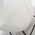 Moby Accent Chair - Ivory Fabric