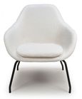 Moby Accent Chair - Ivory Fabric