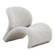 Sofia Lounge Chair - Grey - Fabric