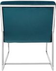 Vogue Cocktail Chair - Teal Velvet Fabric