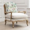 Cirsium Florence Armchair - Oak and Damson - Printed