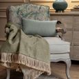 Cirsium Florence Armchair - Stone and Damson - Printed