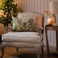 Fresia Florence Armchair - Stone and Linen - Printed