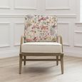 Ilinzas Idris Armchair - Poppy - Printed