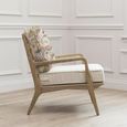 Ilinzas Idris Armchair - Poppy - Printed