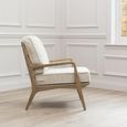 Idris Armchair - Light Warm Wood