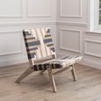 Manali Chair - Greywash - Mango Wood