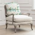 Wilderness Florence Armchair - Stone and Topaz - Printed