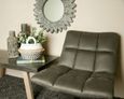 Yerevan Grey Fabric Swivel Chair