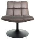 Yerevan Grey Fabric Swivel Chair