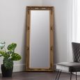 Palais Tall Leaner Mirror - Rectangular - Gold
