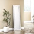Palais Leaner Mirror - Rectangular - White