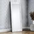 Palais Tall Leaner Mirror - Rectangular - White