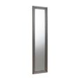 Allegro Leaner Mirror - Rectangular - Pewter