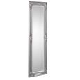 Palais Leaner Mirror - Rectangular - Pewter