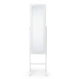 Prima Jewellery Mirror - 1 Door - White