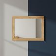 Nimbus Wall Mirror - 60cm x 75cm - Oak