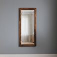 Cube Sheesham Bedroom Mirror - 40cm x 130cm