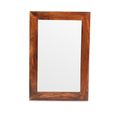 Cube Sheesham Wall Mirror - 60cm x 90cm