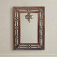 Indian Sheesham Wall Mirror - 106cm x 72cm