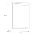 Illopa Wall Mirror - White