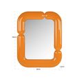 Ayla Wall Mirror - Orange - Metal - 80cm x 100cm