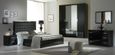 Ambra Black Italian Wall Mirror