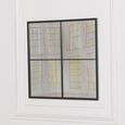 Window Mirror - Black Metal - Square - 60cm x 60cm