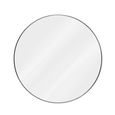 Cherington Round Wall Mirror 80cm Black