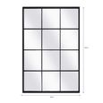 Fulbrook Outdoor Rectangular Mirror 120x80cm